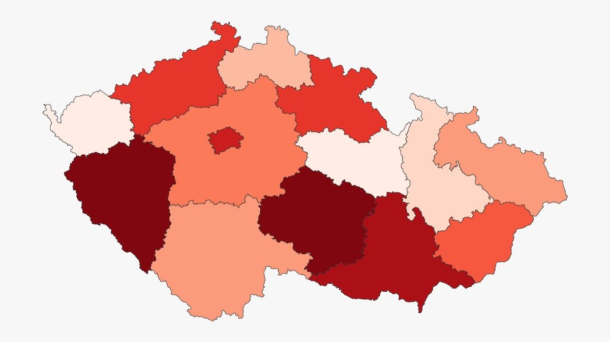 V Česku přibylo 10 387 nakažených